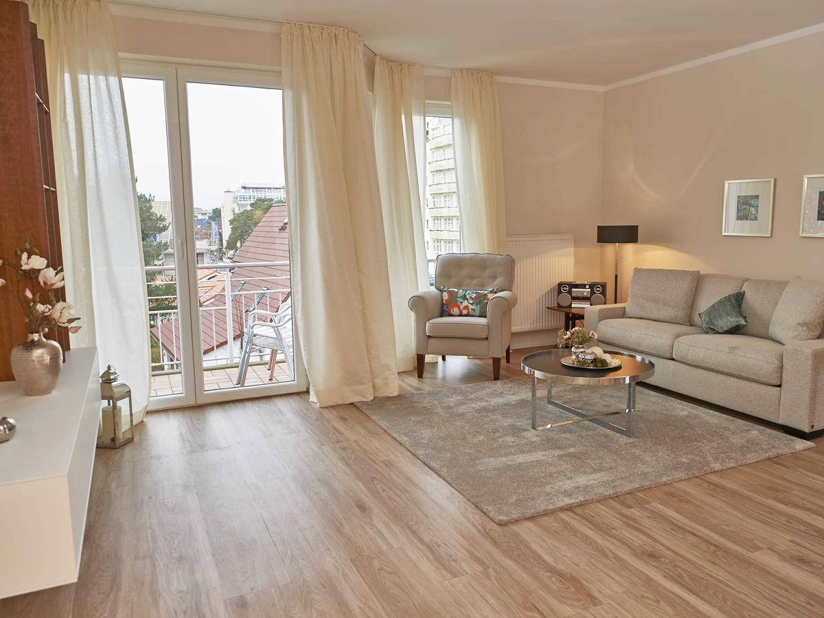 Residenz Bel Vital In Binz - Wg21 Mit Balkon Und Seitlichem Meerblick Εξωτερικό φωτογραφία